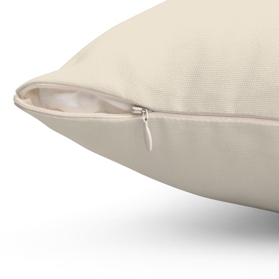 Hartwell Lake Life Spun Polyester Square Pillow