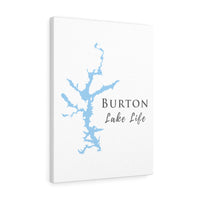 Burton Lake Life  - Canvas Gallery Wrap - Canvas Print - Georgia Lake