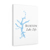 Burton Lake Life  - Canvas Gallery Wrap - Canvas Print - Georgia Lake