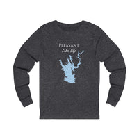Pleasant Lake Life Unisex Cotton Jersey Long Sleeve Tee - Arizona Lake