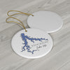 Stockton Lake Life Ceramic Ornament - Classic Christmas Ornaments - Missouri Lake