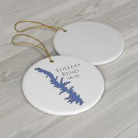 Toledo Bend Lake Life Ceramic Ornaments - Classic Christmas Ornament -  Texas & Louisiana Lake