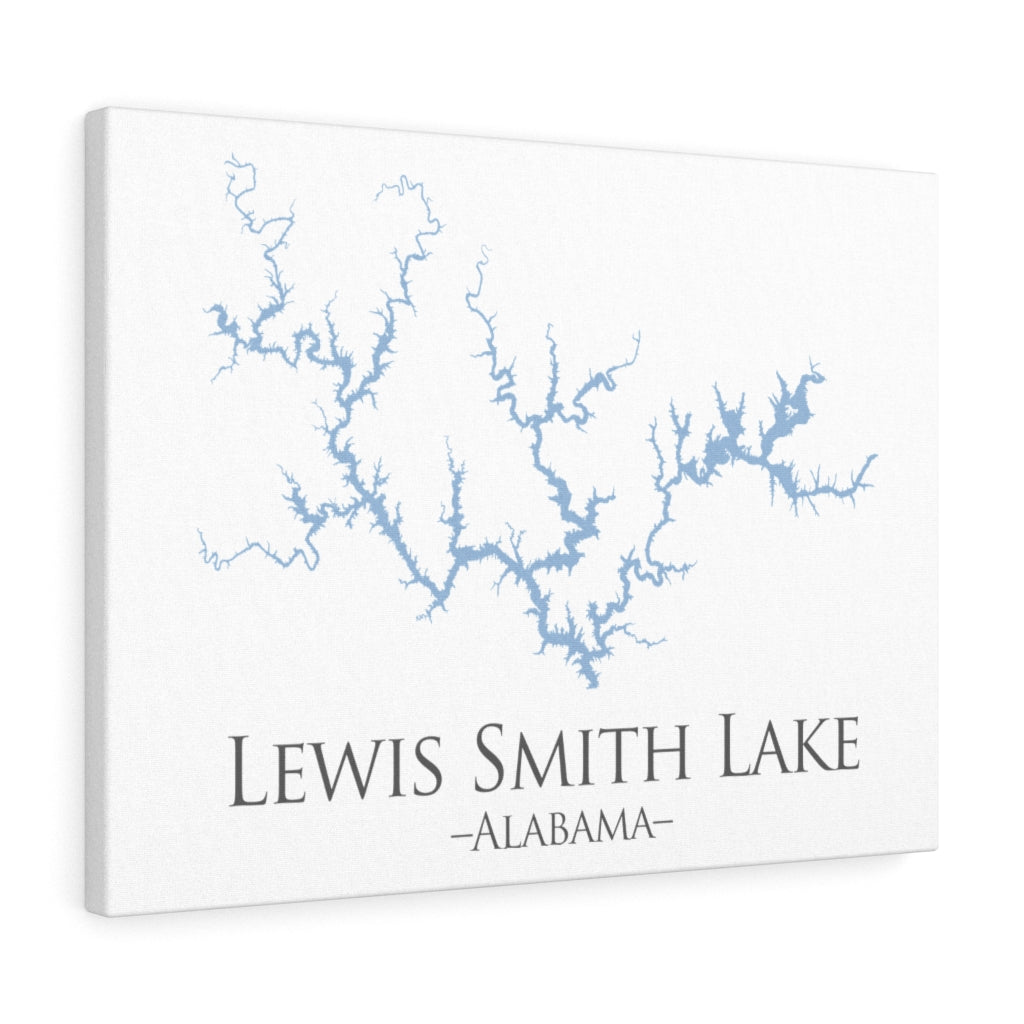 Lewis Smith Lake Alabama - Canvas Gallery Wrap - Canvas Print - Alabama Lake