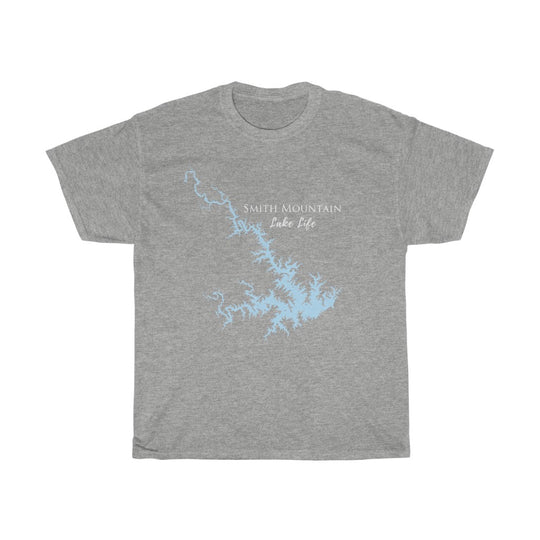 Smith Mountain Lake Life Heavy Cotton Tee- SML - Virginia Lake