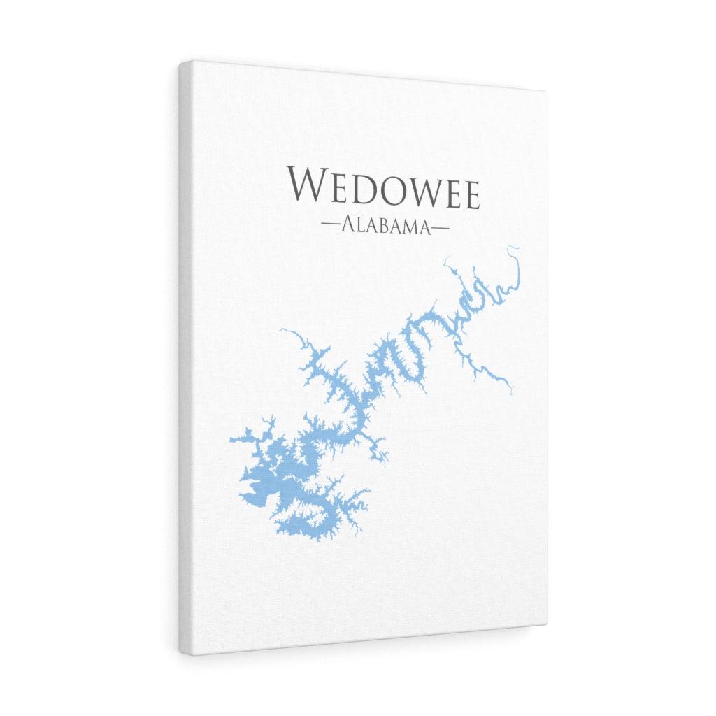 Lake Wedowee  - Canvas Gallery Wrap - Canvas Print - Alabama Lake
