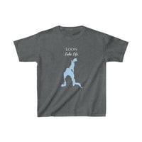 Loon Lake Life - Kids Heavy Cotton Tee - New York Lake