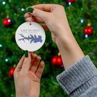 Lake Murray Life  Ceramic Ornament - Classic Christmas Ornaments - South Carolina Lake