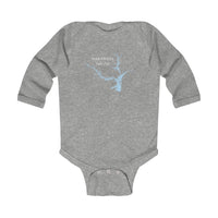 Hartwell Lake Life - Infant Long Sleeve Onsie - Georgia South Carolina Lake