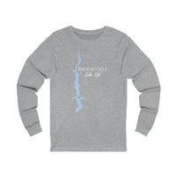 Brookville Lake Life Unisex Cotton Jersey Long Sleeve Tee - Indiana Lake