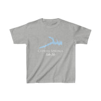 Cypress Springs Lake Life - Youth - Kids Heavy Cotton Tee - Texas Lake