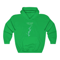 Lay Lake Hoodie Sweatshirt - Alabama Lake
