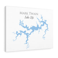 Mark Twain Lake Life  - Canvas Gallery Wrap - Canvas Print - Missouri Lake