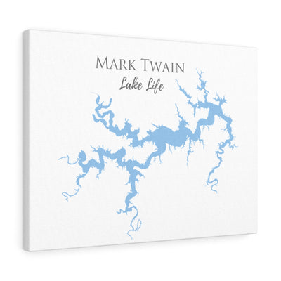 Mark Twain Lake Life  - Canvas Gallery Wrap - Canvas Print - Missouri Lake