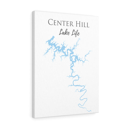 Center Hill Lake Life - Canvas Gallery Wrap - Canvas Print - Tennessee Lake