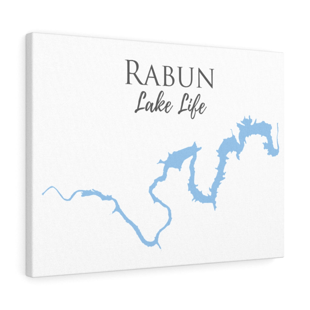 Rabun Lake Life  - Canvas Gallery Wrap - Canvas Print - Georgia Lake