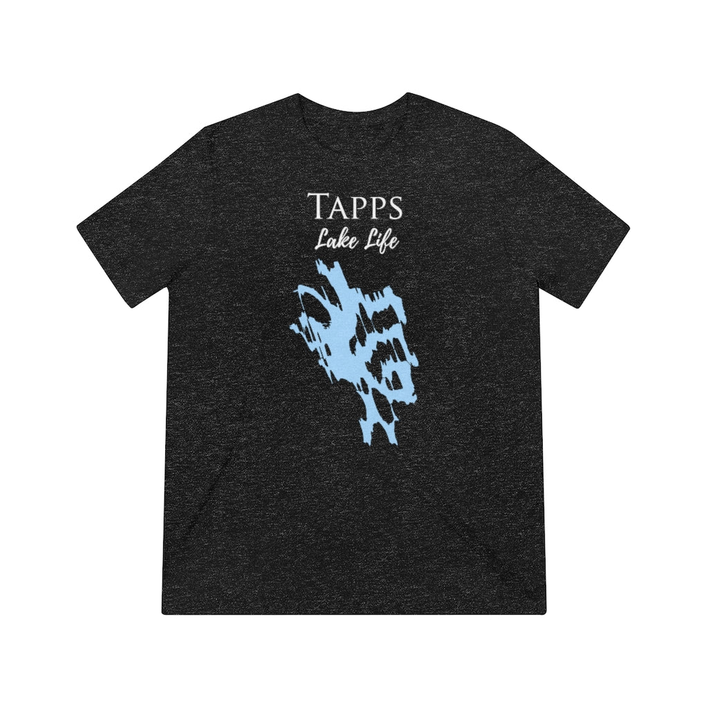 Lake Tapps Lake Life - Soft Polyester/Cotton Tee Blend - Washington Lake