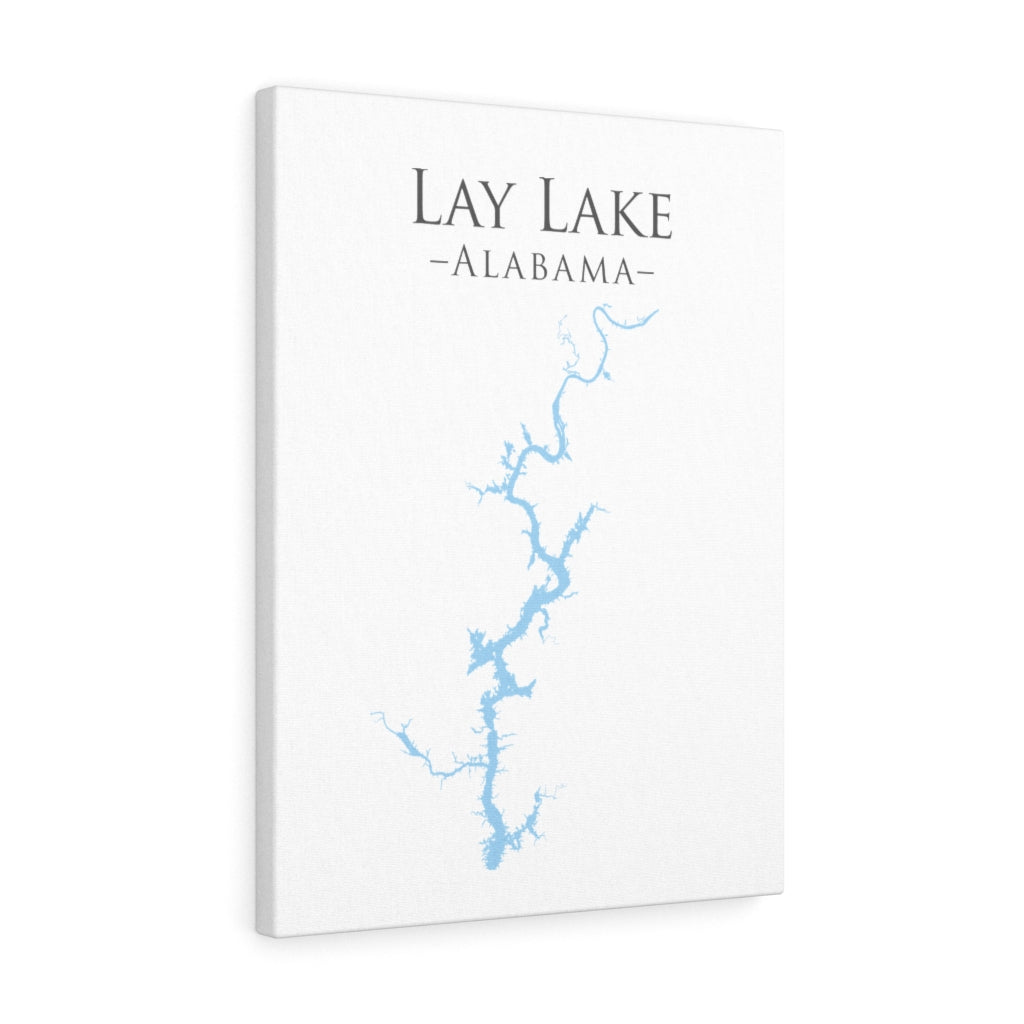 Lay Lake Alabama - Canvas Gallery Wrap - Canvas Print - Alabama Lake