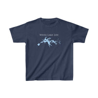 Weiss lake Life - Kids Heavy Cotton Tee - Georgia and Alabama Lake
