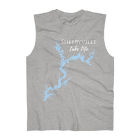 Shelbyville Lake Life - Men's Ultra Cotton Sleeveless Tank - Illinois Lake