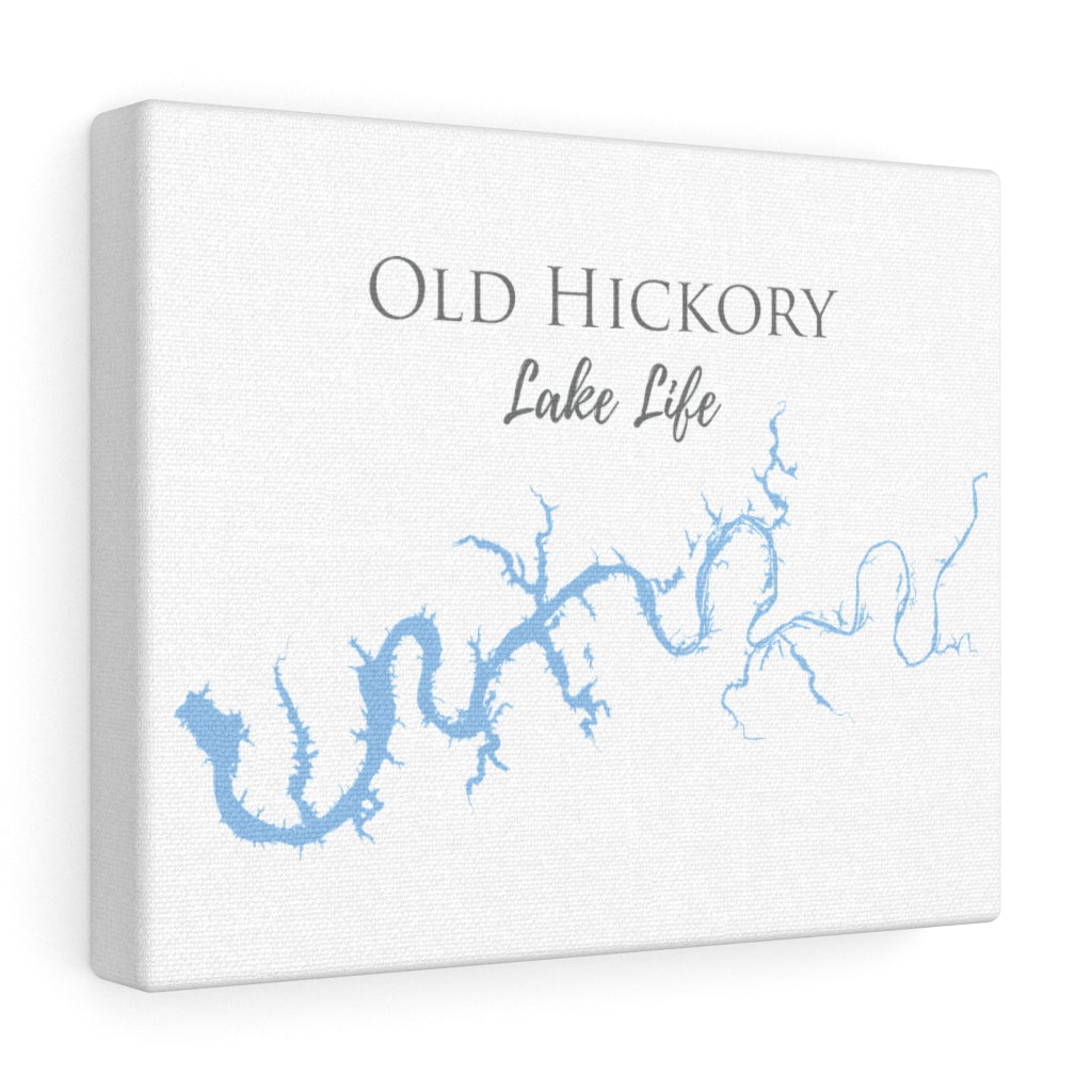 Old Hickory Lake Life  - Canvas Gallery Wrap - Canvas Print - Tennessee Lake