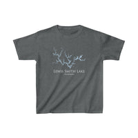Lewis Smith Lake Alabama - Front Printed - Kids Heavy Cotton Tee - Alabama Lake