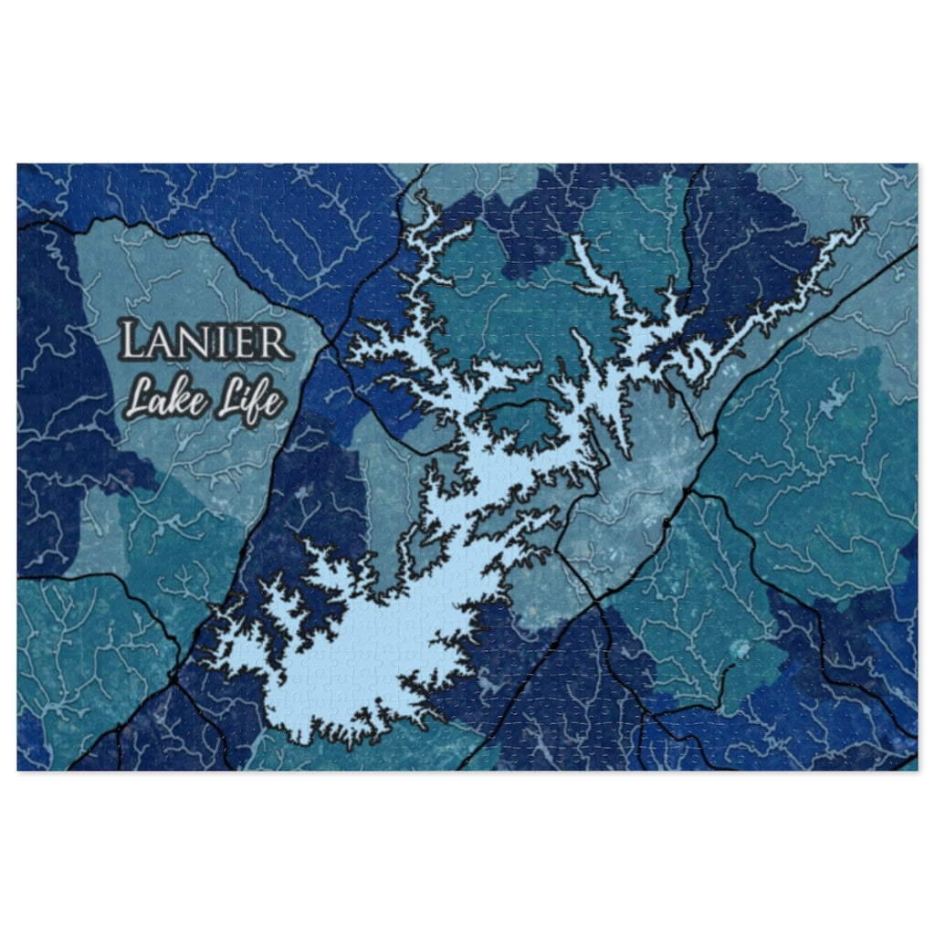 Lanier Lake Life Jigsaw Puzzle (252, 500, 1000-Piece) - Georgia Lake