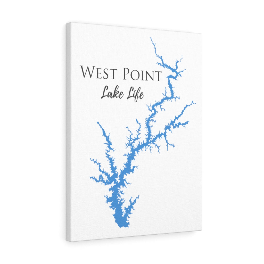 West Point Lake Life  - Canvas Gallery Wrap - Canvas Print - Georgia Lake