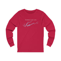Norris Lake Life - Unisex Cotton Jersey Long Sleeve Tee - Tennessee Lake
