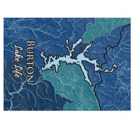 Burton Lake Life Jigsaw Puzzle (252, 500, 1000-Piece) - Georgia Lake
