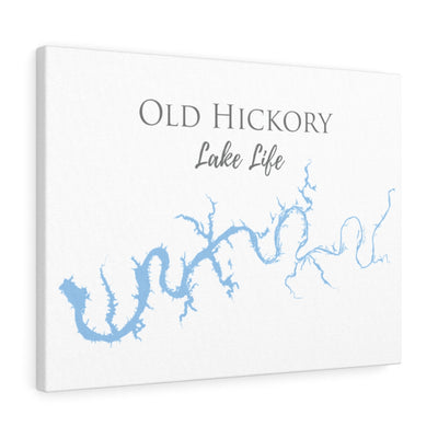 Old Hickory Lake Life  - Canvas Gallery Wrap - Canvas Print - Tennessee Lake