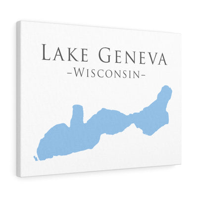 Lake Geneva - Canvas Gallery Wrap - Canvas Print - Wisconsin Lake