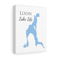 Loon Lake Life  - Canvas Gallery Wrap - Canvas Print - New York Lake