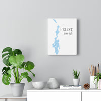 Priest Lake Life  - Canvas Gallery Wrap - Canvas Print - Idaho Lake