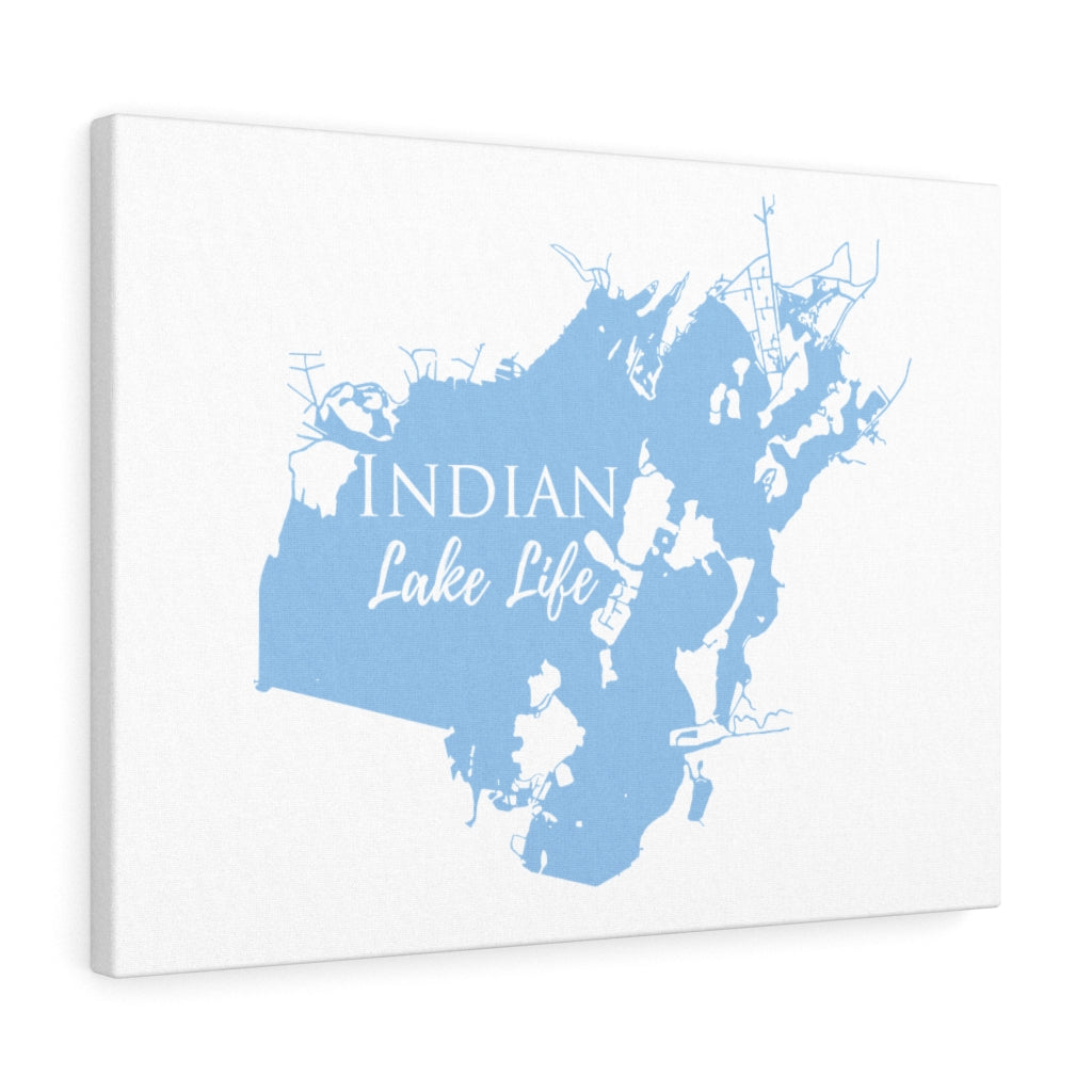 Indian Lake Life  - Canvas Gallery Wrap - Canvas Print - Ohio Lake