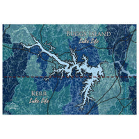 Kerr Lake Life Jigsaw Puzzle (252, 500, 1000-Piece) - South Carolina Lake