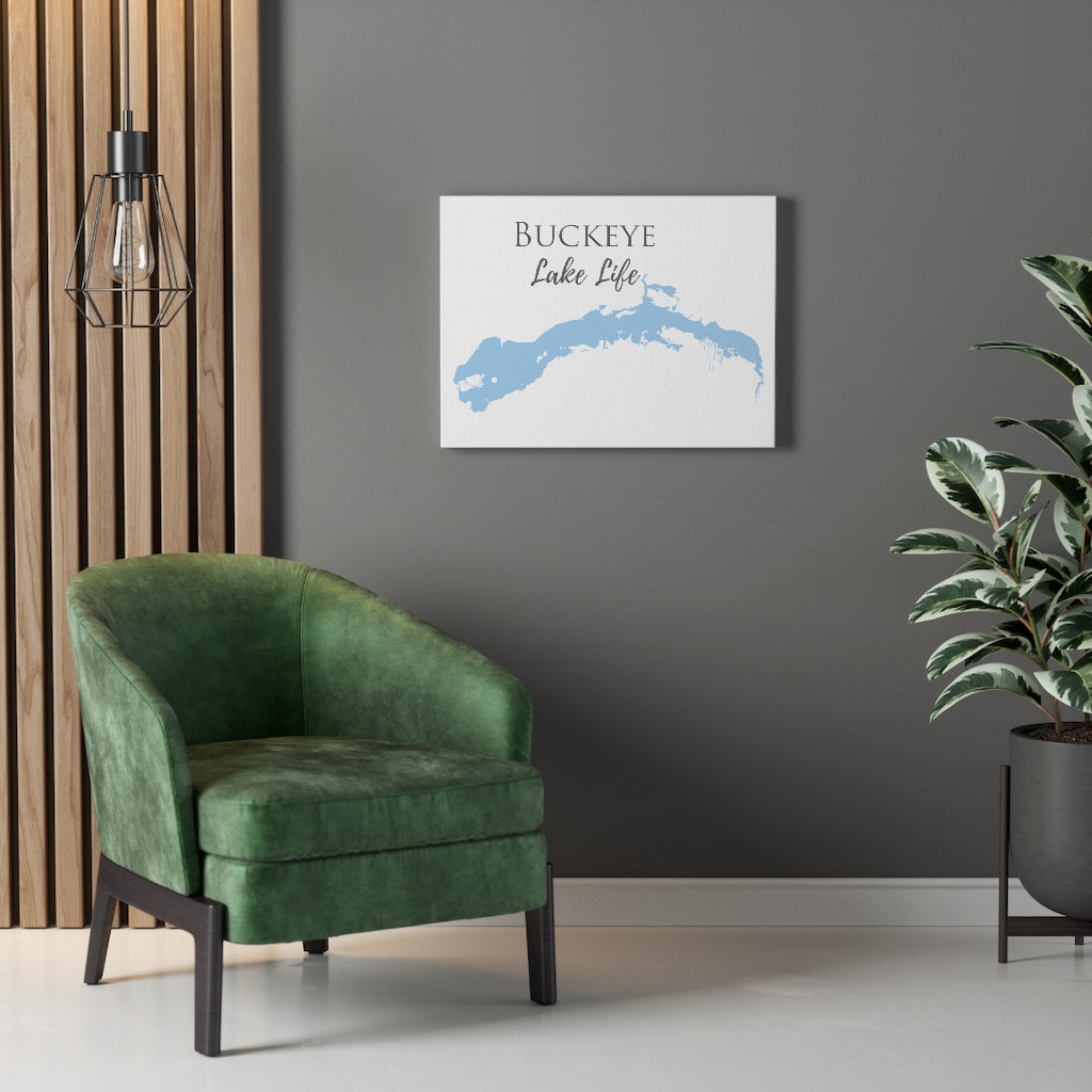 Buckeye Lake Life  - Canvas Gallery Wrap - Canvas Print - Ohio Lake