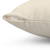 Center Hill Lake Spun Polyester Square Pillow - Tennessee Lake