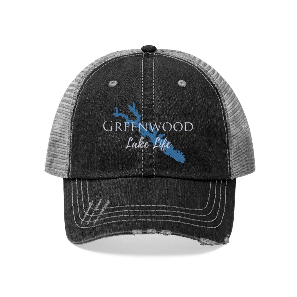 Greenwood Lake Life Trucker Hat - South Carolina Lake