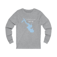 Livingston Lake Life Unisex Cotton Jersey Long Sleeve Tee - Texas Lake