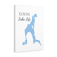 Loon Lake Life  - Canvas Gallery Wrap - Canvas Print - New York Lake