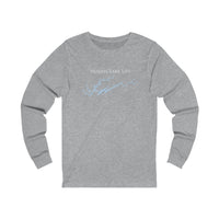 Norris Lake Life - Unisex Cotton Jersey Long Sleeve Tee - Tennessee Lake