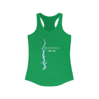 Brookville Lake Life Women's Ideal Racerback Tank - Indiana Lake