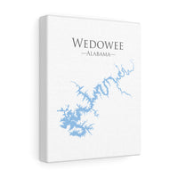 Lake Wedowee  - Canvas Gallery Wrap - Canvas Print - Alabama Lake