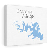 Canyon Lake Life  - Canvas Gallery Wrap - Canvas Print - Texas Lake