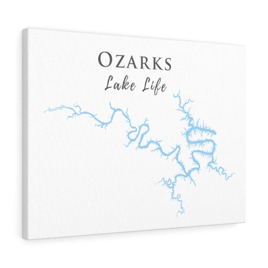 Ozarks Lake Life  - Canvas Gallery Wrap - Canvas Print - Missouri Lake