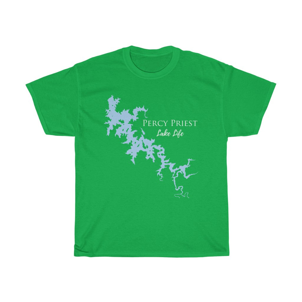 Percy Priest Lake Life Heavy Cotton Tee - Tennessee Lake