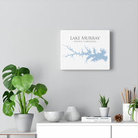 Lake Murray - Canvas Gallery Wrap - Canvas Print - South Carolina Lake