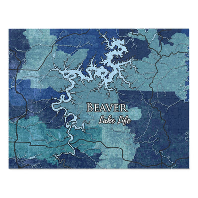 Beaver Lake Life Jigsaw Puzzle (252, 500, 1000-Piece) - Arkansas Lake