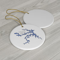 Truman Lake Life Ceramic Ornament - Classic Christmas Ornaments - Missouri Lake
