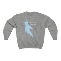 Newfound Lake Life - Unisex Heavy Blend™ Crewneck Sweatshirt - New Hampshire Lake